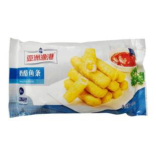 亚洲渔港奶酪鱼条空气炸锅半成品油炸鱼条芝士鳕鱼柳脆皮香酥炸鱼