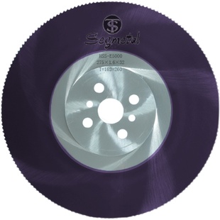 高速钢圆锯片金属切割片切割不锈钢管铁管铝管275水切管机m42超A