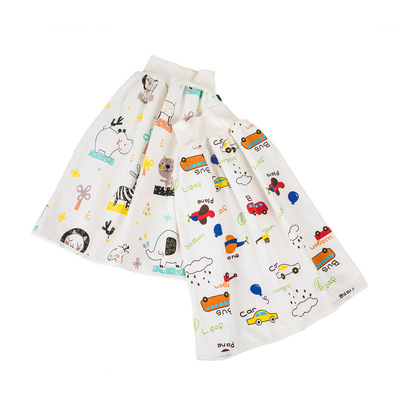 婴儿隔尿神器宝宝安睡高腰护肚