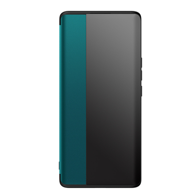 荣耀70/60/50素皮商务侧窗手机壳