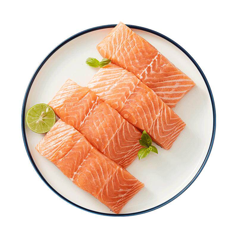 美威三文鱼新鲜冷冻中段孕妈辅食