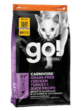 九种肉猫粮Go!Solutions美国进口