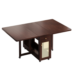 折叠桌子餐桌家用小户型椅子轻奢高级感2025新款现代简约出租房用