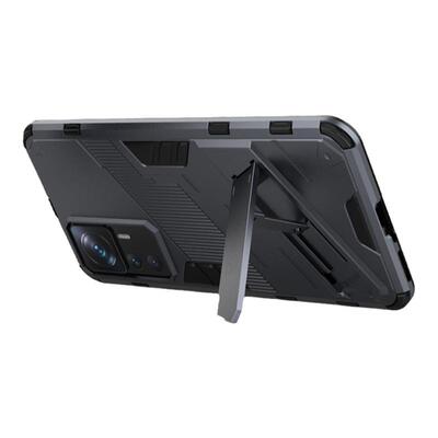 适用小米12T手机壳新款朋克风小米12TPro保护套12tpro硅胶气囊防摔隐形支架镜头全包男女款创意简约外壳