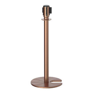 君铎 玫瑰金U型礼宾杆隔离带高档商场一米线迎宾栏杆排队护栏围栏