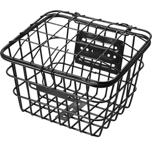 儿童山地自行车前置车筐学生单车通用挂篮变速车防水带盖车篓子