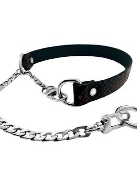 逆环新款Breath真皮项圈