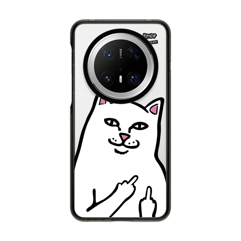 中指猫咪史努比适用于华为mate80 Pro Max手机壳防摔Mate70Pro/60Pro+手机壳磁吸透明保护套
