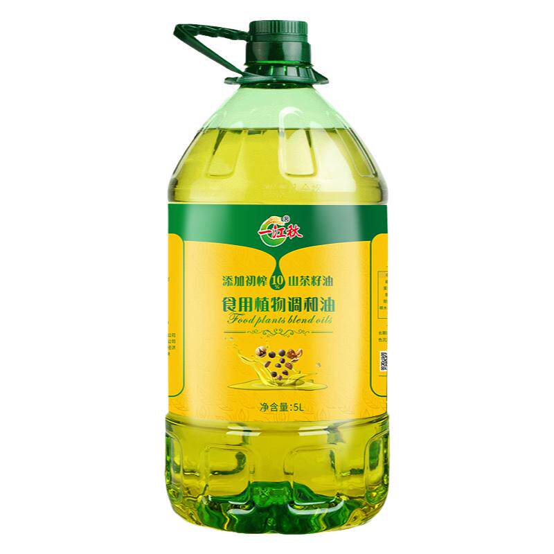 一江秋野山茶籽调和油瓶装家用
