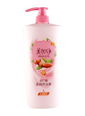 美加净杏仁油滋润沐浴露