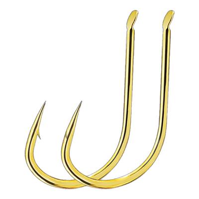 防锈正品金海夕鱼钩散装有倒刺鲫鱼钩鲤鱼勾平打钓鱼钩野钓渔具