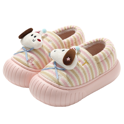 包跟棉拖鞋女冬季2025新款室内家居可爱毛绒保暖防滑棉拖情侣外穿