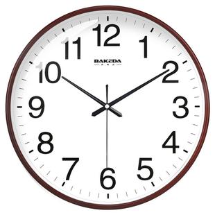 静音挂钟时尚挂表卧室客厅办公现代时钟表简约创意石英钟表电子钟