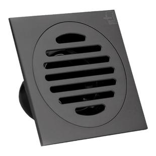 正品潜水艇全铜枪灰色地漏隐形防臭厨卫阳台洗衣机两用40通用管径