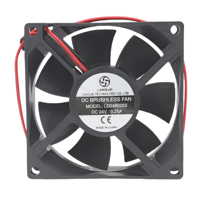 8025风扇DC24v12v直流散热风扇