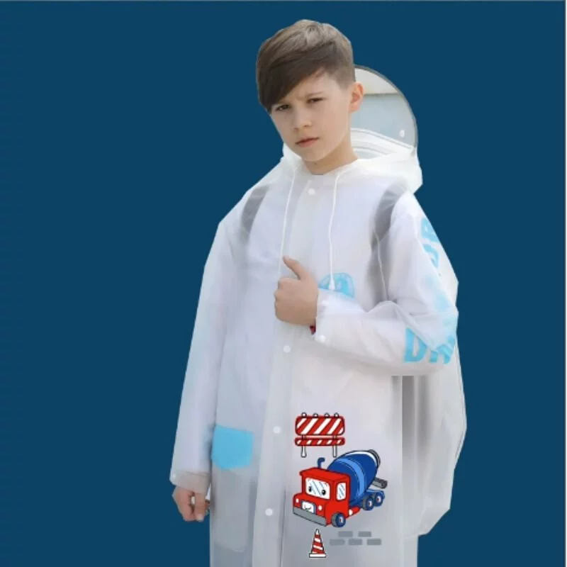 Raincoat for students, backpack, 2023 collection, for teenagers