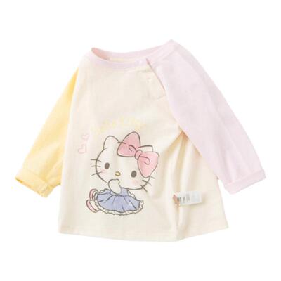 戴维贝拉女童宝宝纯棉T恤