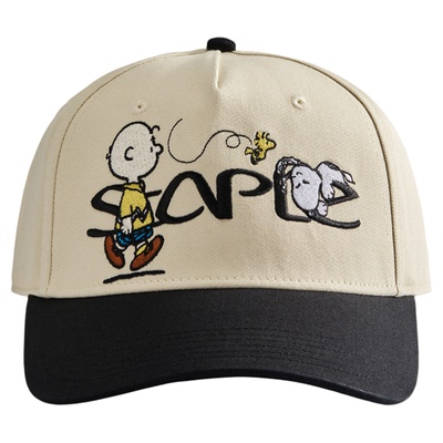 STAPLE×Snoopy联名刺绣棒球帽