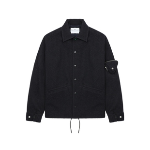 IT TOGA ARCHIVES男装翻领排扣夹克新款复古有型纯色外套2FC320MP