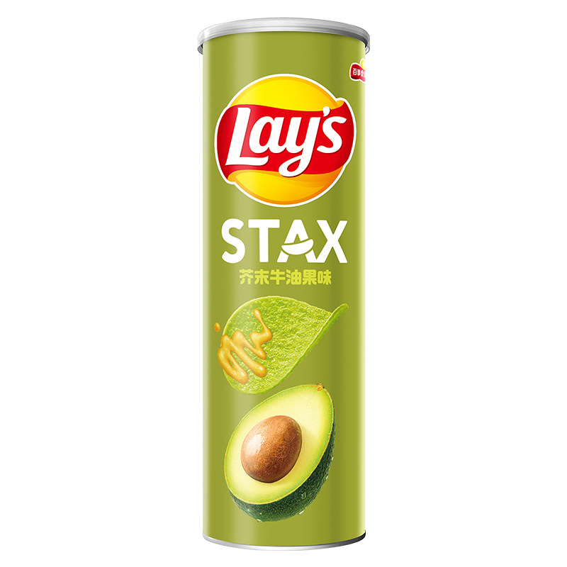 乐事STAX薯片罐装90克