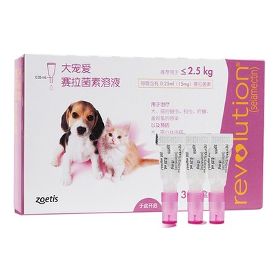 大宠爱猫咪驱虫药体内外一体滴剂