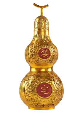 纯铜葫芦摆件客厅财位化解门对门