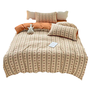 A类柔软有氧小竺棉被套单件150x200x230单双人加厚非纯棉被罩被单