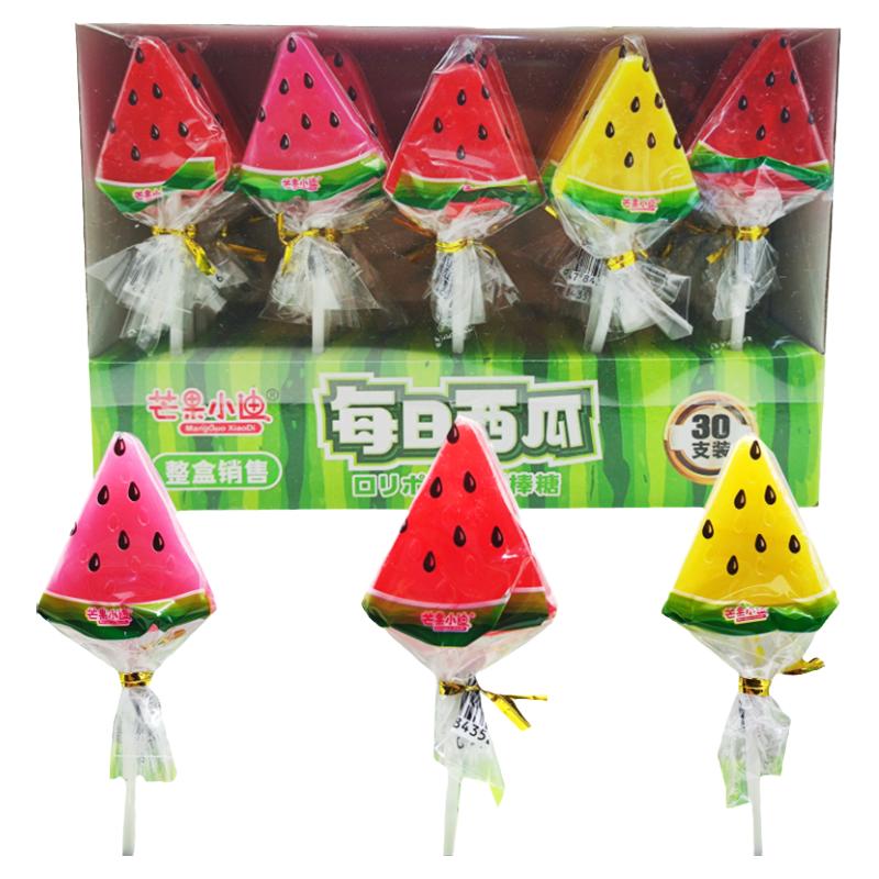 芒果小迪西瓜棒棒糖卡通高颜值