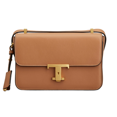 TOD'STTIMELESS迷你皮革翻盖包