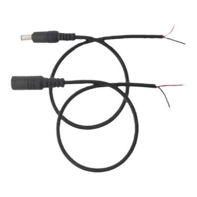 电源DC公母接头线缆对接防水插头