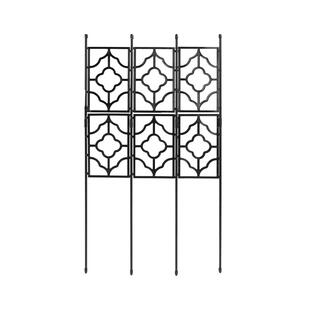 屏风栅栏爬藤支架铁线莲支架月季攀爬架植物庭院户外围栏花园架子