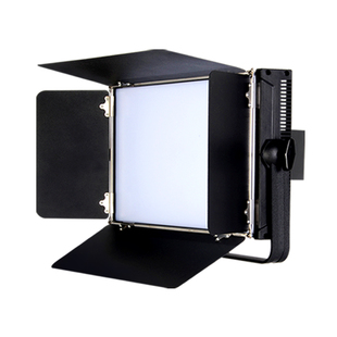 200W平板柔光灯演播室直播间补光灯LED双色温100W摄影灯 灯架