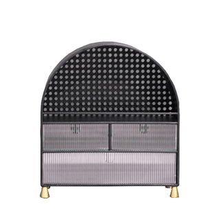 多尔顿化妆品收纳盒亚克力桌面梳妆台口红护肤品抽屉高级感置物架