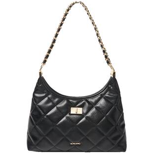 奥康腋下包女式2026新款单肩包包百搭女款链条通勤包大容量斜挎包