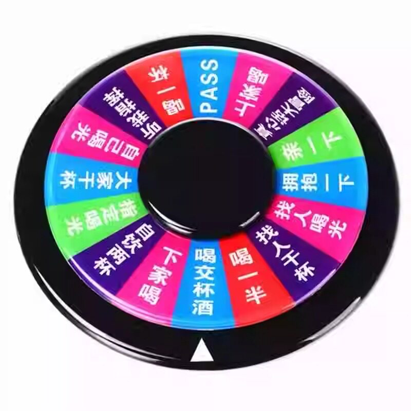 俄罗斯喝酒转盘游戏创意