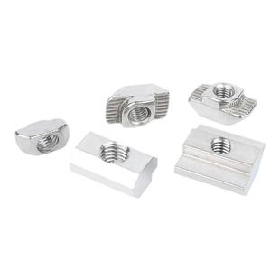 304不锈钢t型螺母20/30/40/45型欧标国标铝型材滑块螺帽船型锤头