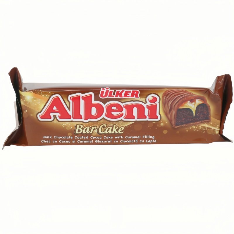 优客牌Albeni牛奶巧克力焦糖夹心蛋糕30g阿乐巴尼土耳其进口零食