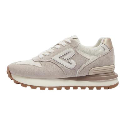 骆驼女鞋2025秋冬季新款厚底复古阿甘鞋女款老爹鞋增高休闲运动鞋