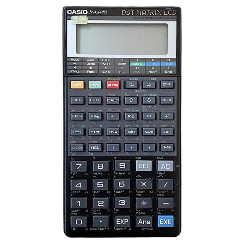 卡西欧fx4500pa科学测量计算机编程函数工程考试计算器停产上海版