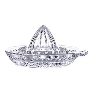 霜山日本进口钠钙玻璃柠檬榨汁器橙子柠檬手动压汁机水果挤压器