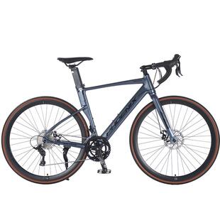 官方正品凤凰铝合金弯把公路车自行车成人男女款18速竞速骑行单车