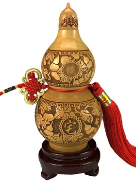 桃木葫芦挂件家居客厅办公室摆件