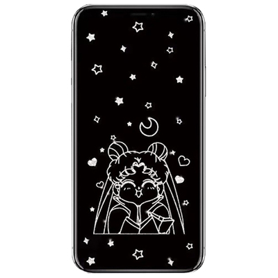 17pro苹果卡通钢化膜玻璃