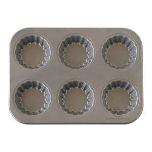 日本COTTA正品 花边塔模 水果塔蛋挞糯米船派类蛋糕点心 烤盘模具