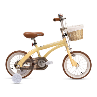 montresor萌兽儿童自行车女孩男孩宝宝单车男童女童脚踏辅助轮