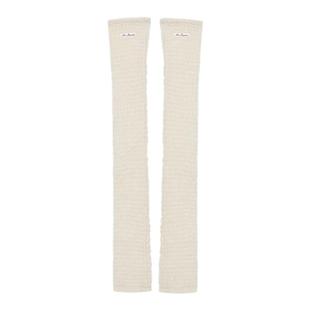 [甄选4折]NanaJacqueline张柏芝同款袜套配饰女马海毛镂空堆堆袜