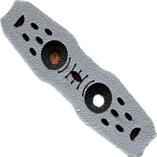 小峰弹弓皮兜扁皮定位皮兜锅底烫坑无架扁皮筋竞技专用扁皮耐用型