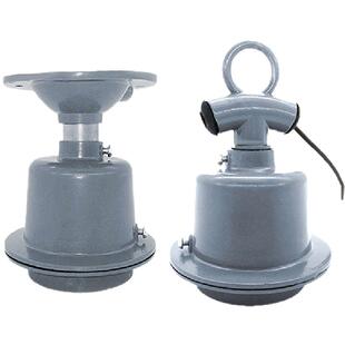 铜线灯座工矿灯座压铸耐高温灯头E27/E40LED加厚灯头灯座灯罩铝罩