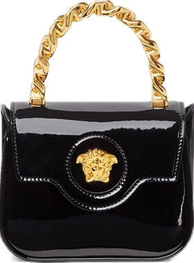 【24期免息】VERSACE/范思哲 女士La Medusa漆皮迷你包