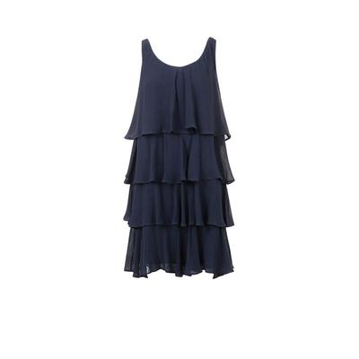 阿玛尼女士无袖蛋糕式连衣裙